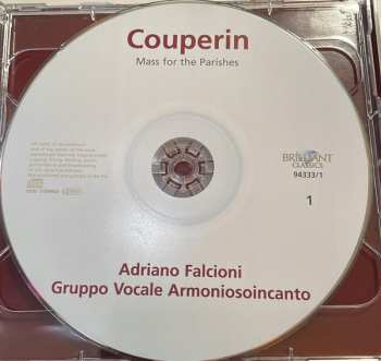 2CD François Couperin: Couperin: Messe Pour Les Paroisses - Messe Pour Les Couvents