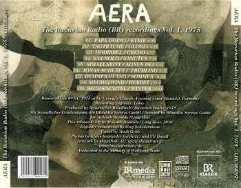 CD Aera: The Bavarian Broadcast (BR) Recordings Vol. 1, 1975