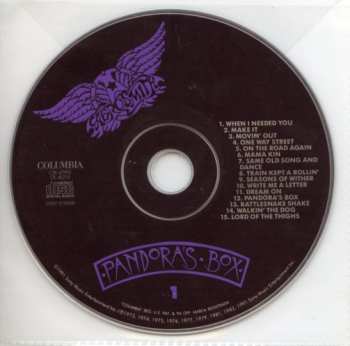 3CD/Set di cofanetti Aerosmith: Pandora's Box