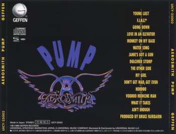 CD Aerosmith: Pump = パンプ