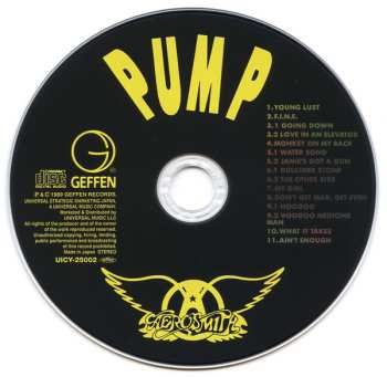 CD Aerosmith: Pump = パンプ