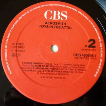 LP Aerosmith: Toys In The Attic