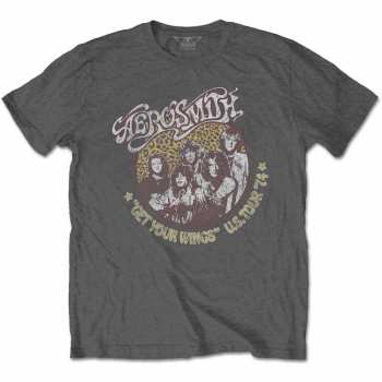 Merch Aerosmith: Maglietta Cheetah Print 