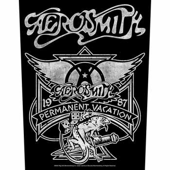 Merch Aerosmith: Applicazione sulla schiena Permanent Vacation