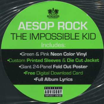 2LP Aesop Rock: The Impossible Kid LTD | CLR