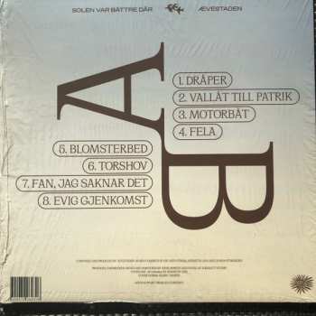 LP Ævestaden: Solen Var B​ä​ttre D​ä​r CLR