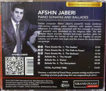 CD Afshin Jaberi: The Bab - Piano Sonatas and Ballades