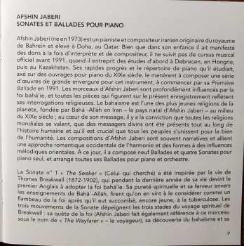 CD Afshin Jaberi: The Bab - Piano Sonatas and Ballades