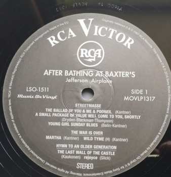 LP Jefferson Airplane: After Bathing At Baxter's