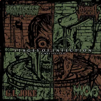 Agathocles: Stages Of Infection - 4-Way Split CD