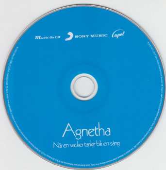 CD Agnetha Fältskog: När En Vacker Tanke Blir En Sång
