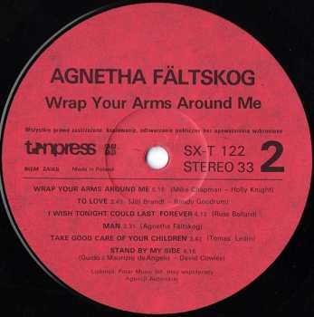 LP Agnetha Fältskog: Wrap Your Arms Around Me