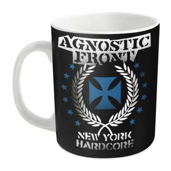Merch Agnostic Front: Tazza Blue Iron Cross