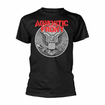 Merch Agnostic Front: Maglietta Against All Eagle