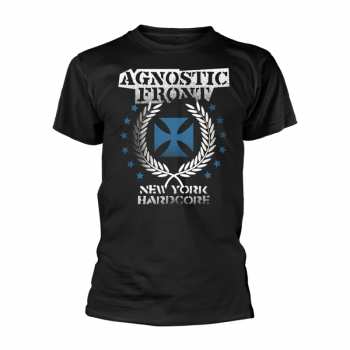 Merch Agnostic Front: Maglietta Blue Iron Cross