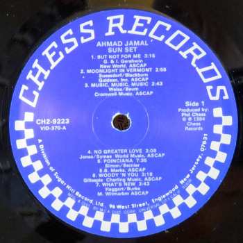 2LP Ahmad Jamal: Sun Set