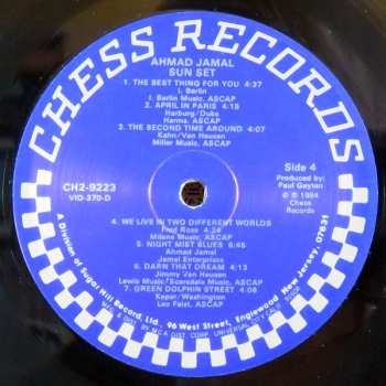2LP Ahmad Jamal: Sun Set