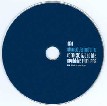 2CD Ahmad Jamal Trio: Complete Live At The Spotlite Club 1958