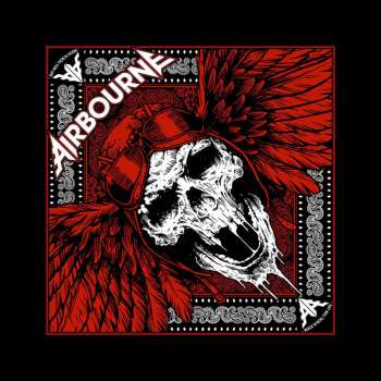 Merch Airbourne: Foulard Red Skull