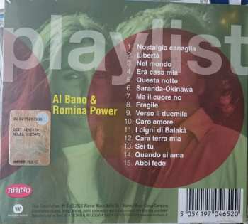 CD Al Bano & Romina Power: Playlist