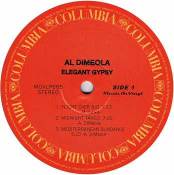 LP Al Di Meola: Elegant Gypsy