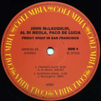 2LP Paco De Lucía: Friday Night In San Francisco LTD
