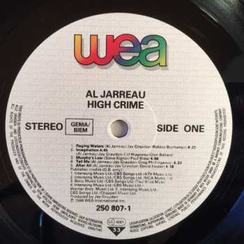 LP Al Jarreau: High Crime