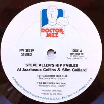 LP Slim Gaillard: Steve Allen's Hip Fables CLR