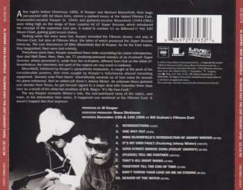 CD Mike Bloomfield: Fillmore East: The Lost Concert Tapes 12/13/68