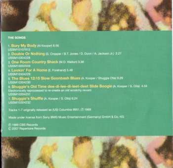 CD Al Kooper: Kooper Session