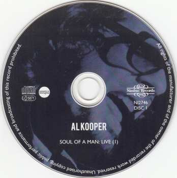 3CD Al Kooper: Soul Of A Man: Live • Rekooperation