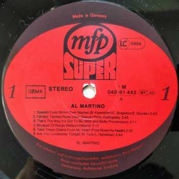 LP Al Martino: Al Martino
