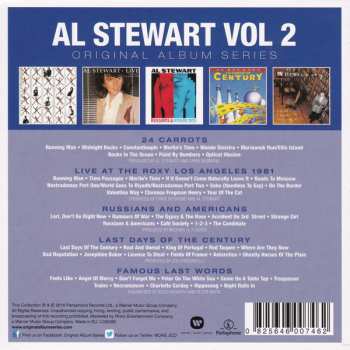 5CD/Set di cofanetti Al Stewart: Original Album Series Volume 2
