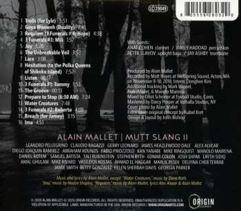 CD Alain Mallet: Mutt Slang II: A Wake Of Sorrows Engulfed In Rage