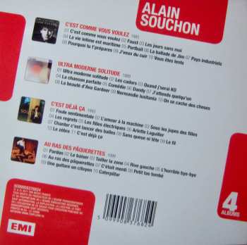 4CD/Set di cofanetti Alain Souchon: 4 Albums