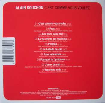 4CD/Set di cofanetti Alain Souchon: 4 Albums