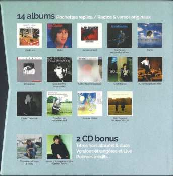 16CD/Set di cofanetti Alain Souchon: Anthologie