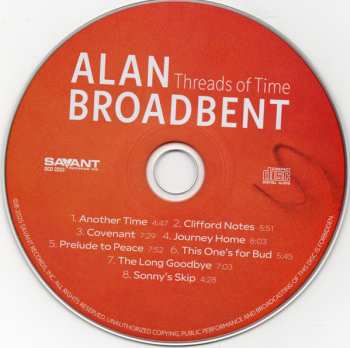 CD Alan Broadbent: Threads Of Time