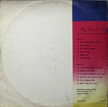 LP Alan Caddy Orchestra: My Fair Lady