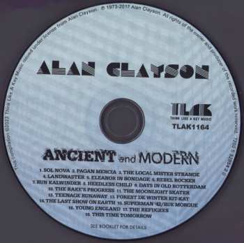 CD Alan Clayson: Ancient And Modern: Highlights Of Half-A-Century