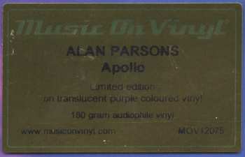 LP Alan Parsons: Apollo (Remixed By Solar Quest) CLR | LTD