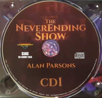 2CD/DVD Alan Parsons: The NeverEnding Show (Live In The Netherlands) DLX