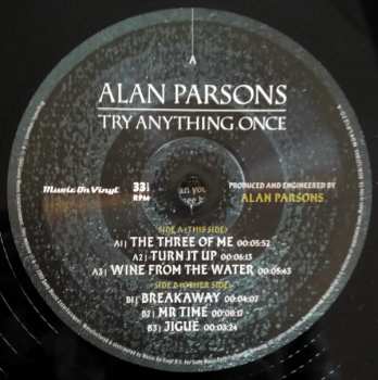 2LP Alan Parsons: Try Anything Once