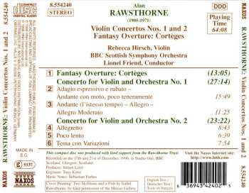 CD BBC Scottish Symphony Orchestra: Violin Concertos Nos. 1 And 2 / Fantasy Overture: Cortèges