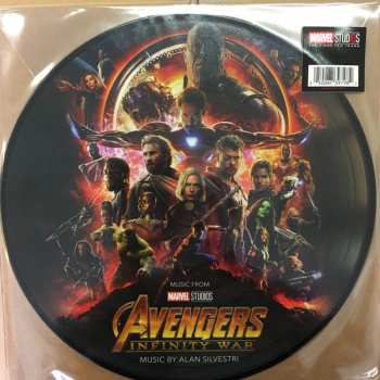 LP Alan Silvestri: Avengers: Infinity War (Original Motion Picture Soundtrack)  PIC