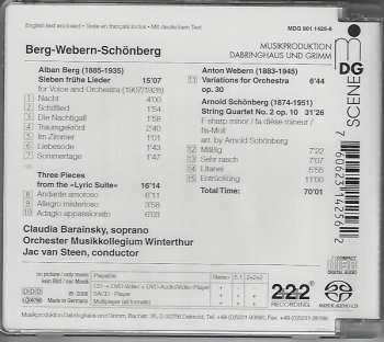 SACD Arnold Schoenberg: Music Of The Viennese School