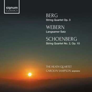 CD Alban Berg: The Heath Quartet - Berg / Webern / Schönberg