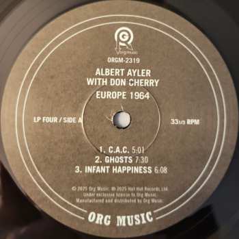 4LP/Set di cofanetti Don Cherry: Europe 1964 LTD