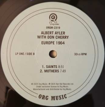 4LP/Set di cofanetti Don Cherry: Europe 1964 LTD