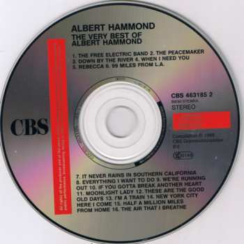 CD Albert Hammond: The Very Best Of Albert Hammond